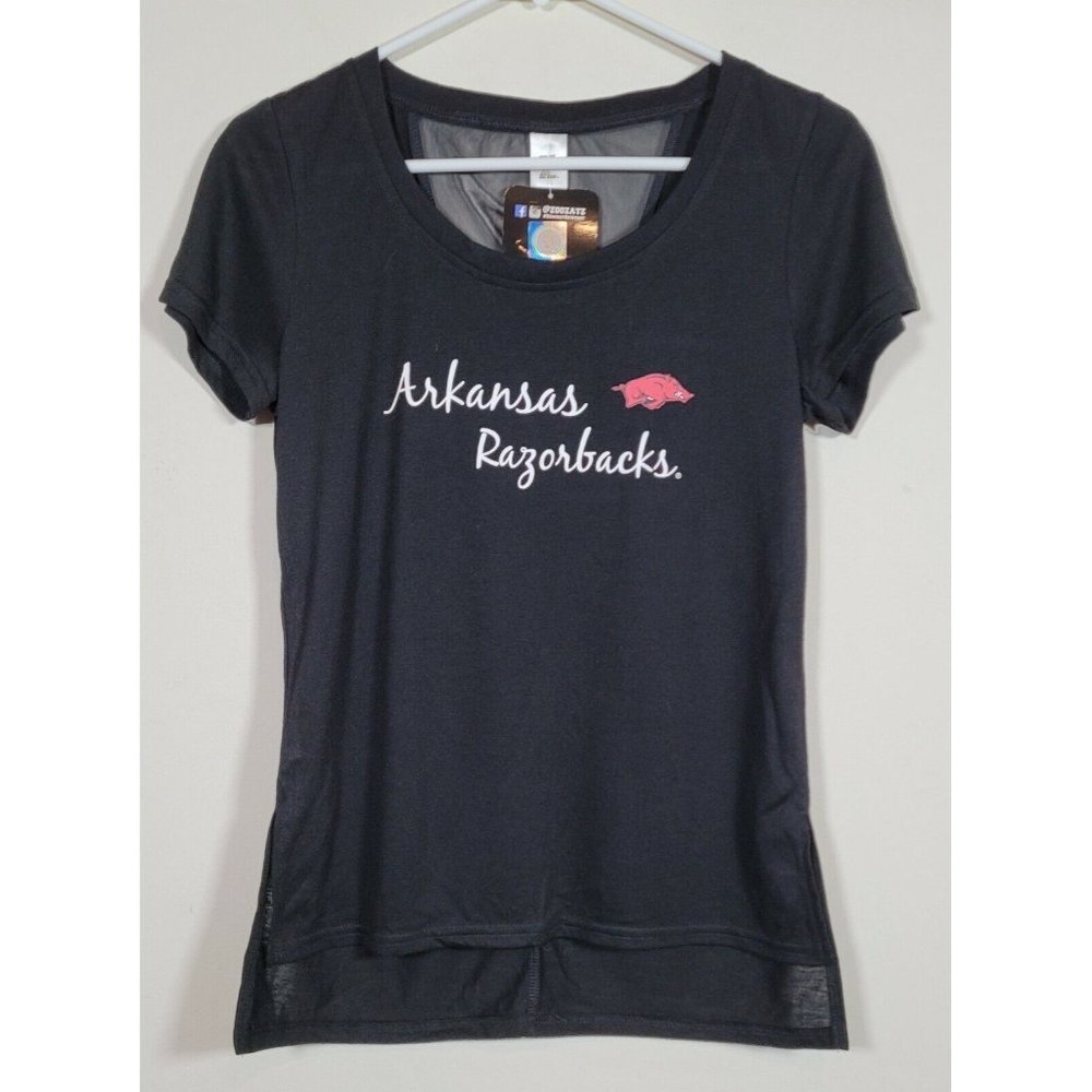 Arkansas Razorback  Women's Size Small Shirt Zoozatz Athleisure black